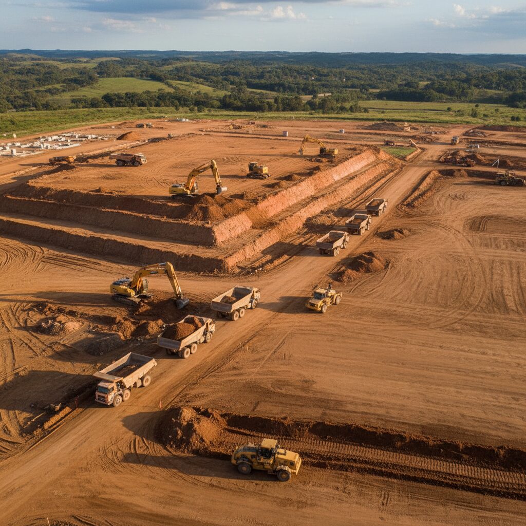Cortes e Aterros na Terraplanagem: O Guia Definitivo para Modelagem do Terreno