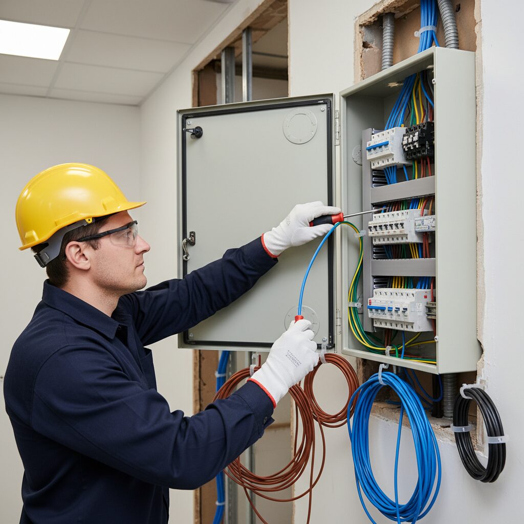 Troca de Fiação: Por Que a Contratação de um Profissional é Essencial para Sua Segurança