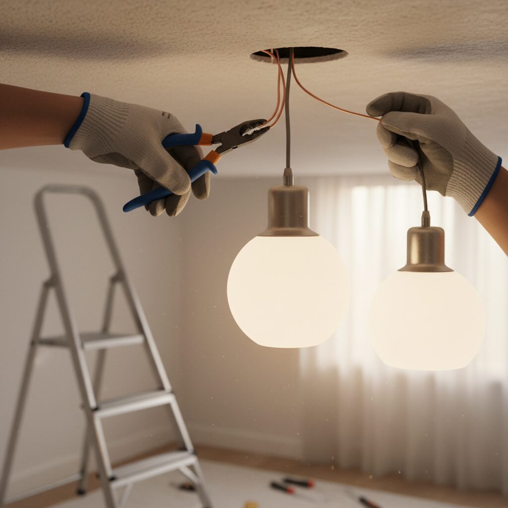 Renovando Ambientes: Como Trocar e Modernizar Luminárias Existentes com Eficiência