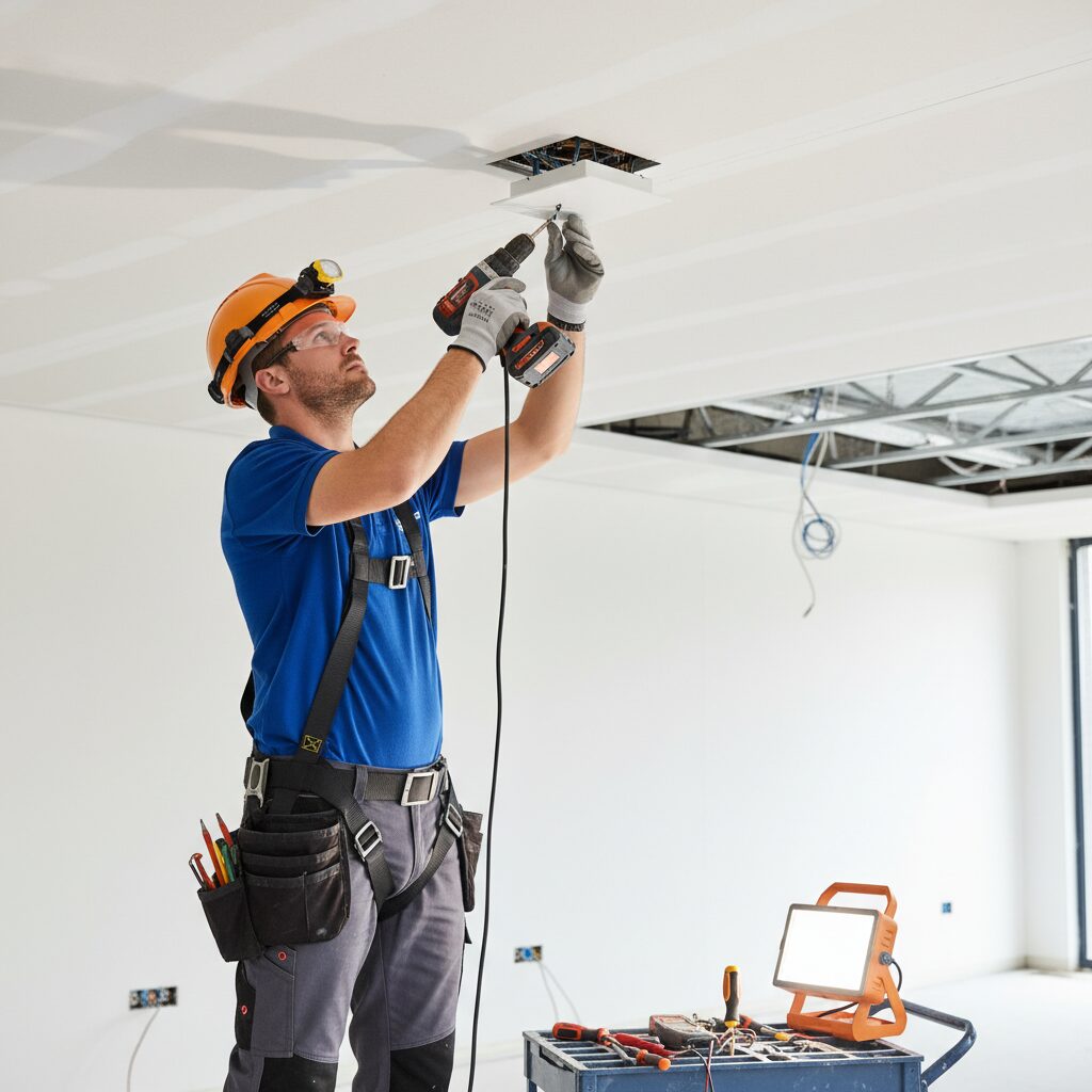 Faça Você Mesmo ou Chame um Profissional? Decifrando a Instalação de Luminárias