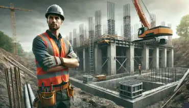 Construção de Muro de Fechamento com Viga Baldrame Impermeabilizada