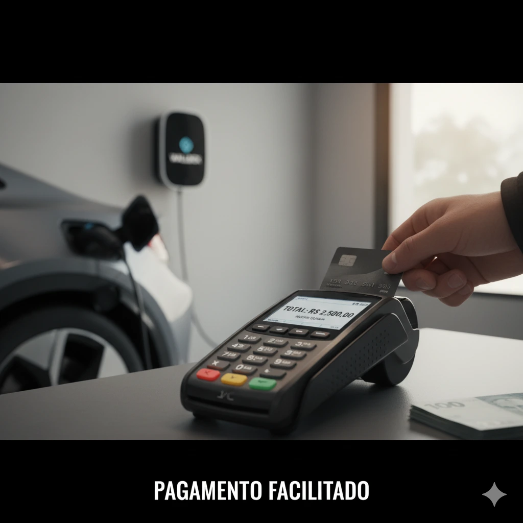 Pagamento facilitado para instalação de Wallbox